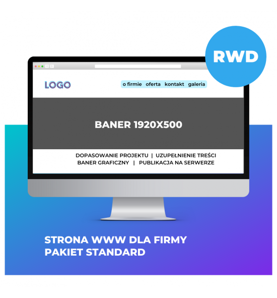  Projekt i stworzenie strony internetowej dla firmy 