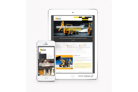 Nowoczesna strona www dla firmy budowlanej